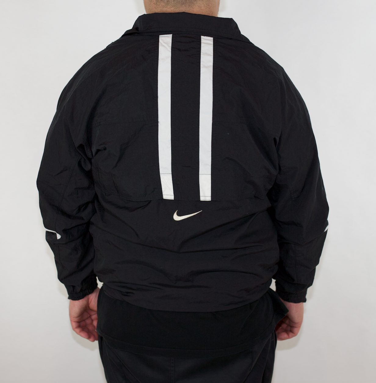 Nike Padded Hooded Jacket - Off Noir / White | Flatspot